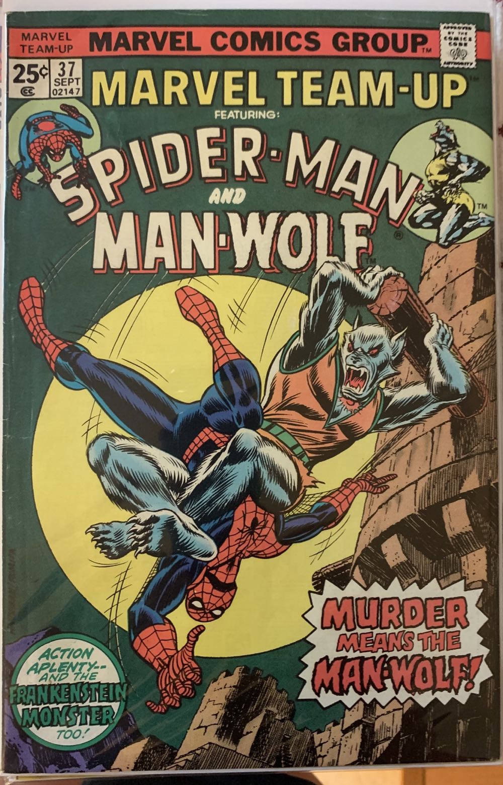 Marvel Team-Up - Marvel Comics (37 - Sep 1975) comic book collectible - Main Image 2