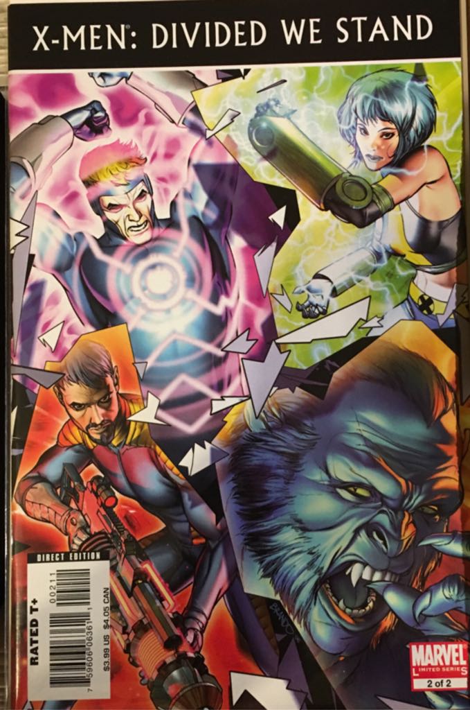 X-Men: Divided We Stand - Marvel (2 of 2 - 07/2008) comic book collectible [Barcode 75960606361100211] - Main Image 1