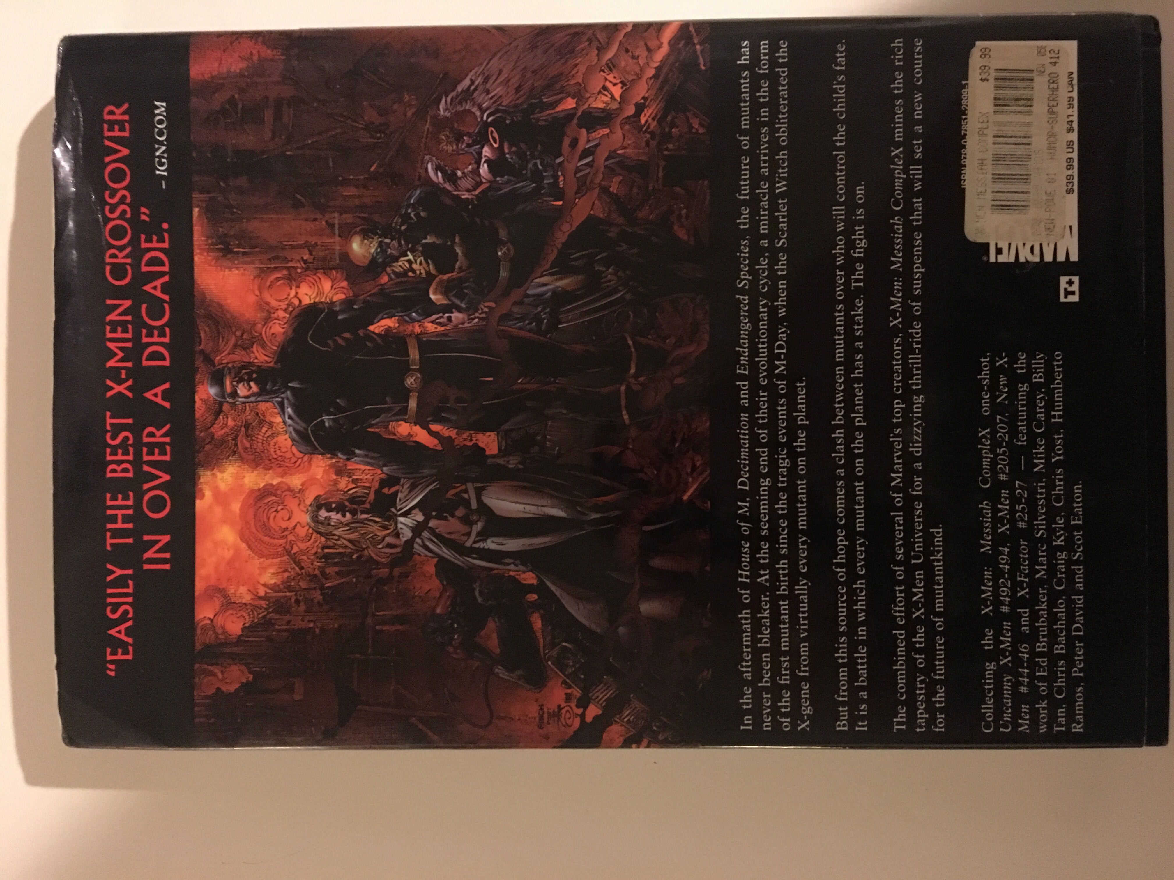 X-Men: Messiah Complex TPB - Marvel Comics comic book collectible [Barcode 9780785128991] - Main Image 2