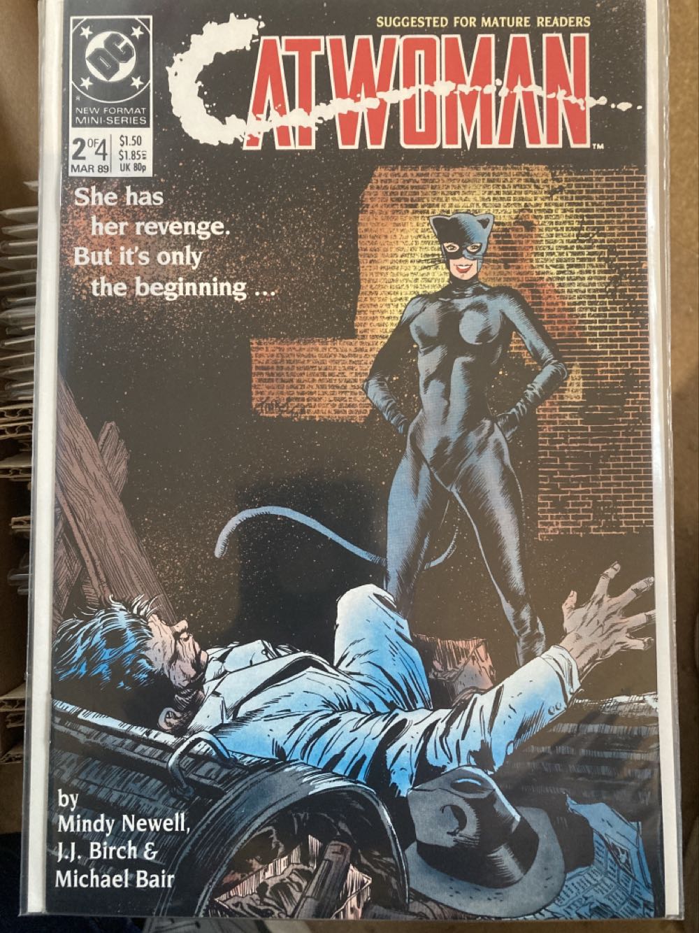 Catwoman - DC Comics (3 - Mar 1989) comic book collectible [Barcode 16194120012] - Main Image 2