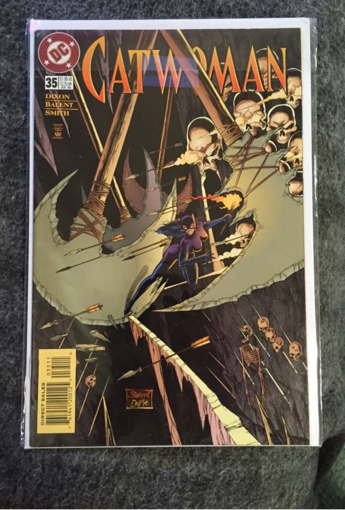 Catwoman (1993) - DC (Detective Comics) (35 - Jul 1996) comic book collectible [Barcode 761941200125] - Main Image 1