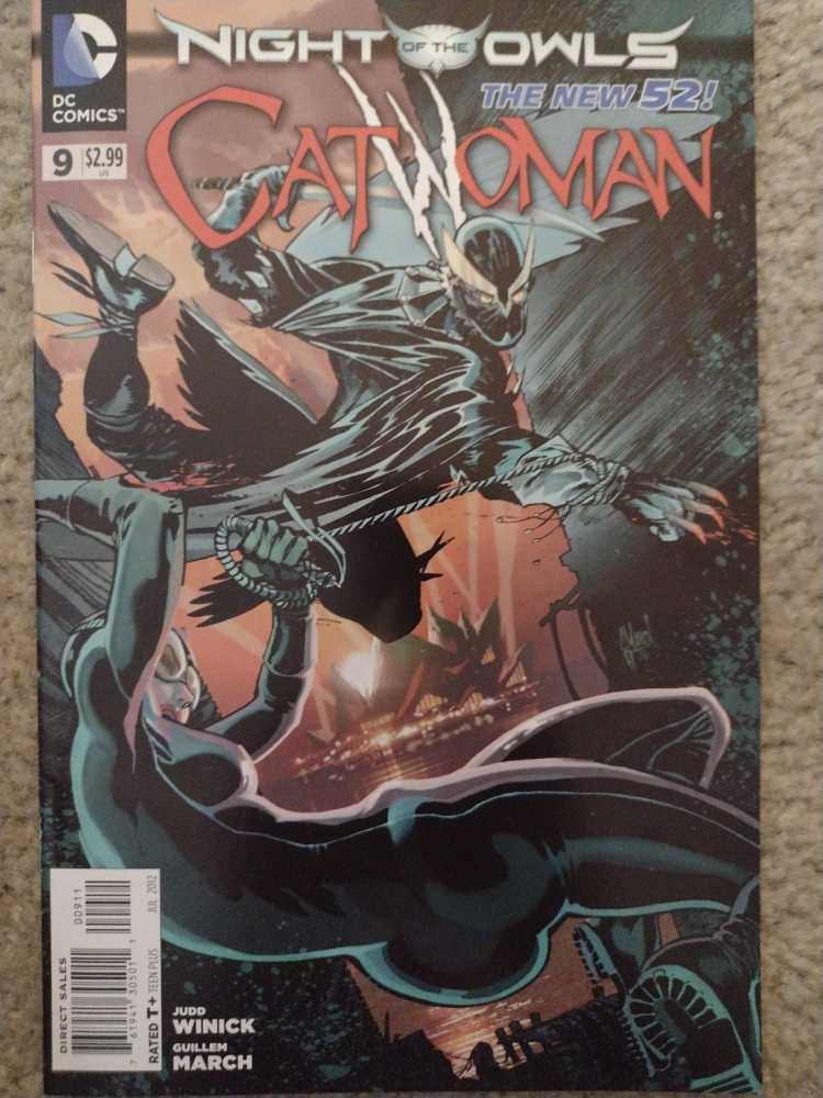 Catwoman, Vol. 4 - DC Comics (9 - Jul-12) comic book collectible [Barcode 76194130501100911] - Main Image 2