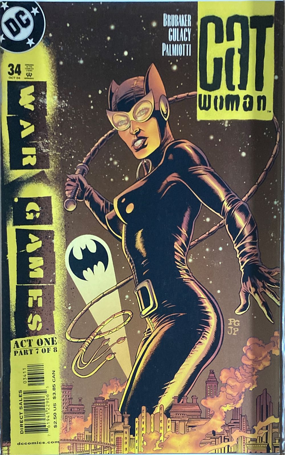 Catwoman (2001) - DC Comics (34 - Oct 2004) comic book collectible [Barcode 76194122906503411] - Main Image 2
