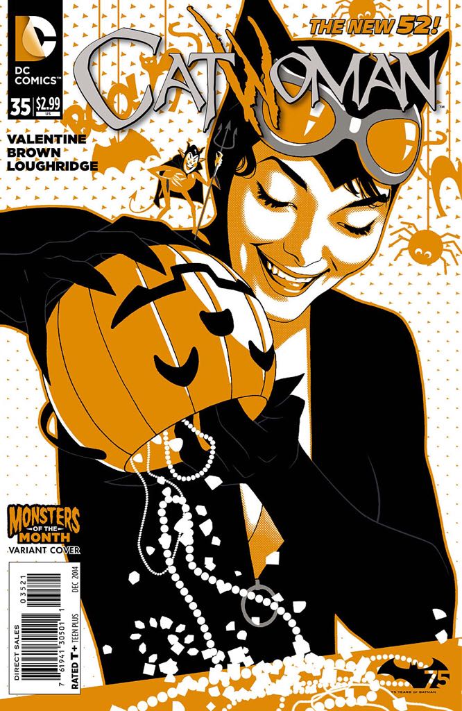 Catwoman New 52 - DC (35 - Dec 2014) comic book collectible [Barcode 76194130501103521] - Main Image 1