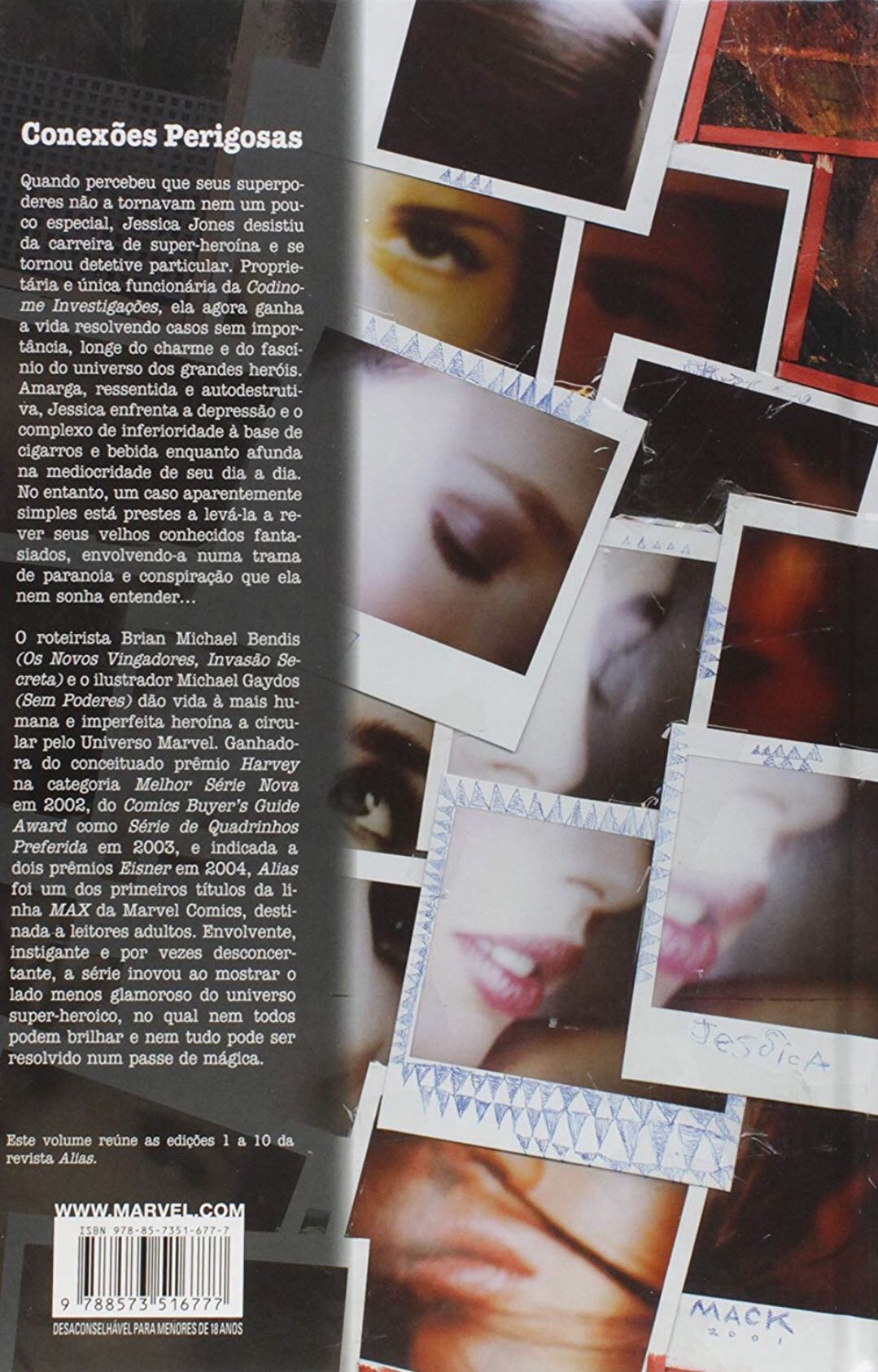 Alias - Panini (1 - Jan 2018) comic book collectible [Barcode 759606051243] - Main Image 2