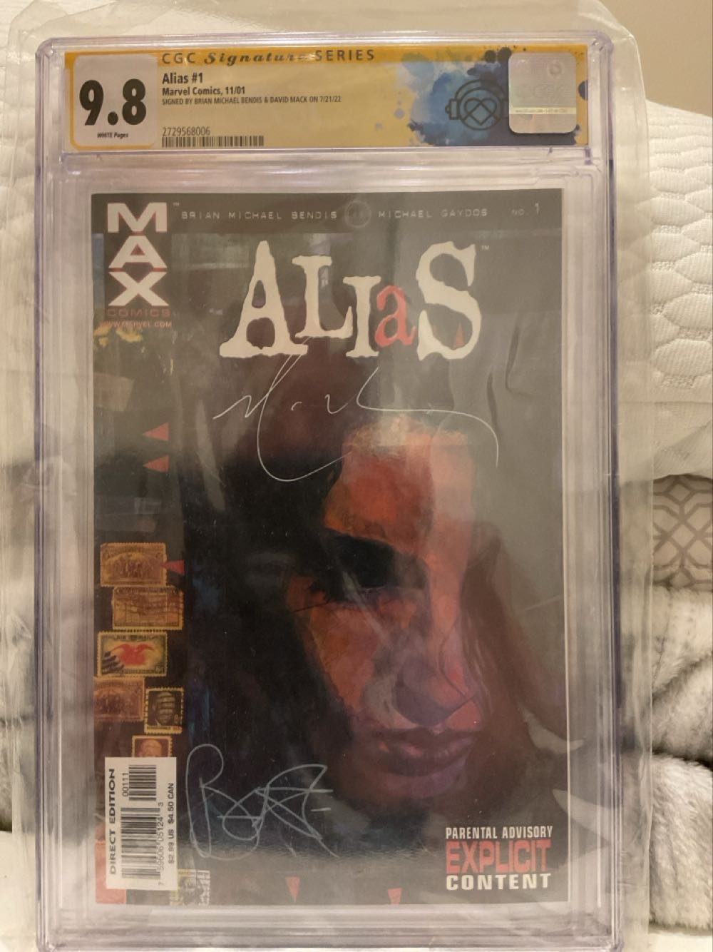 Alias - Marvel Comics / Maximum Press (1 - Nov 2001) comic book collectible [Barcode 75960605124300111] - Main Image 3