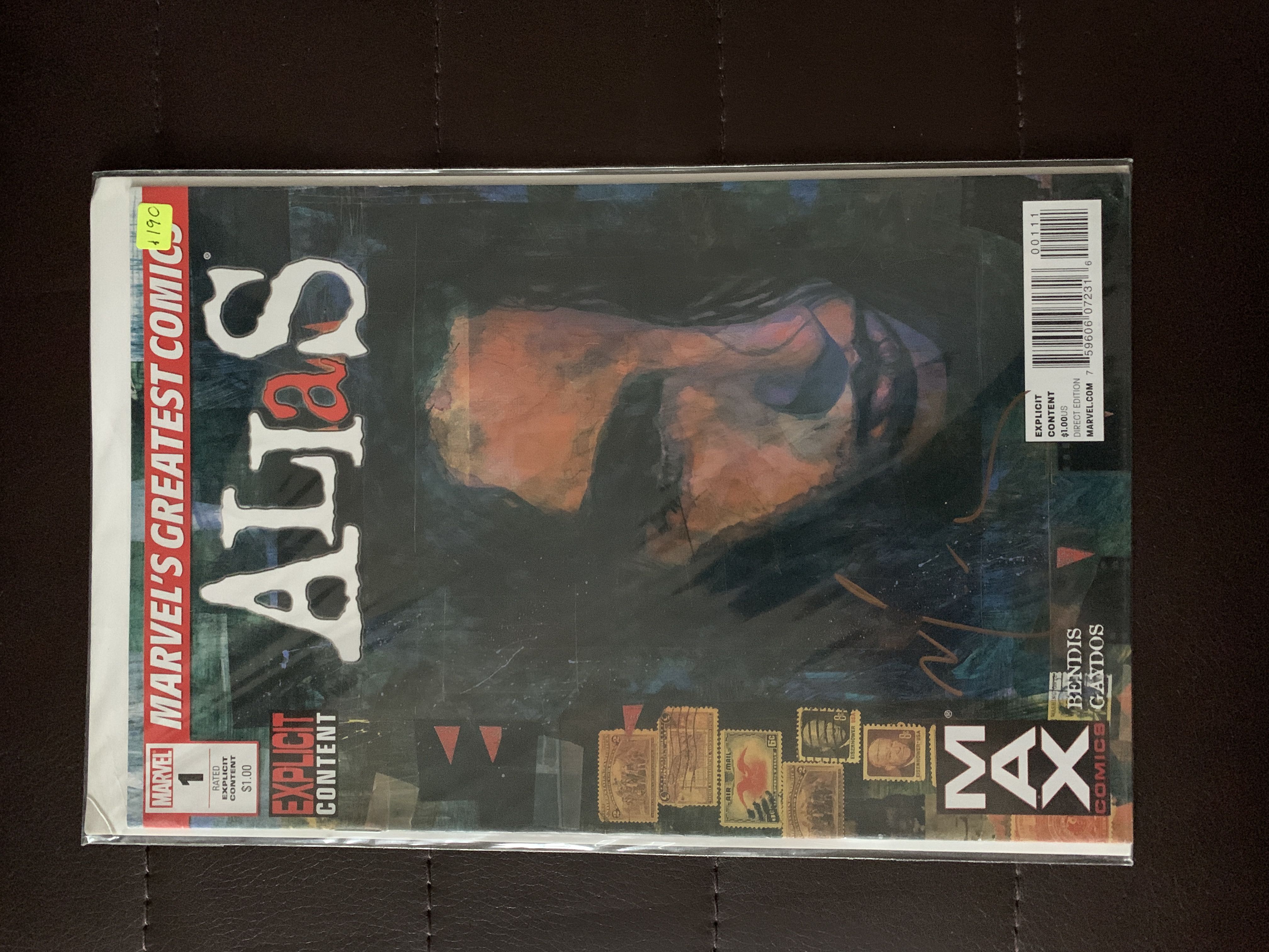 Alias - Marvel Comics (1 - Jul 2010) comic book collectible [Barcode 759606072316] - Main Image 2