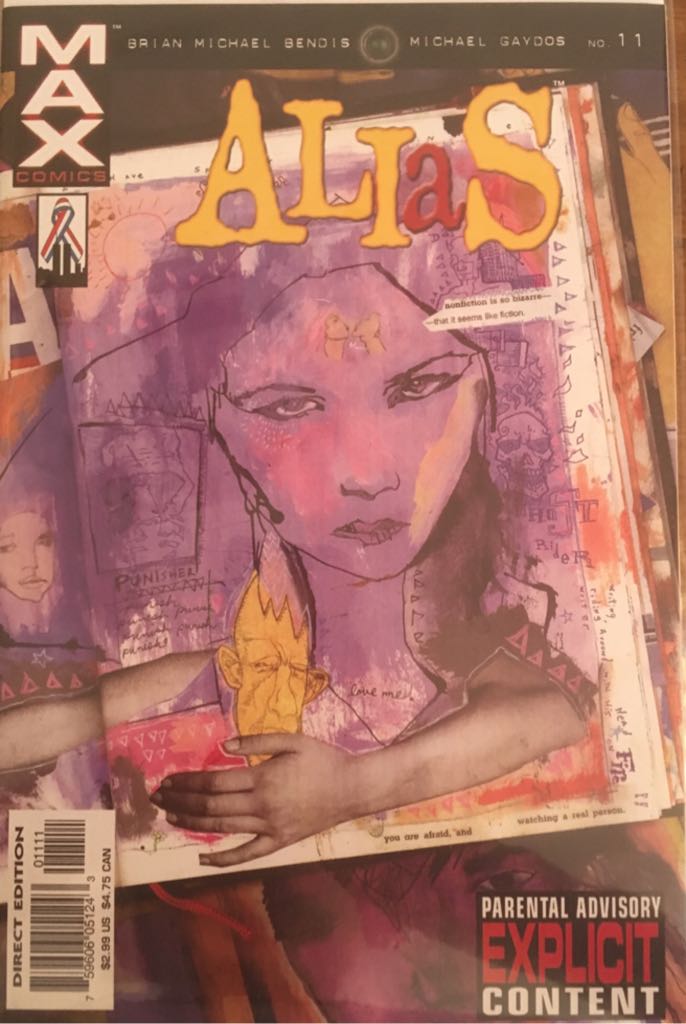 Alias  (11) comic book collectible [Barcode 03700000111901111] - Main Image 1