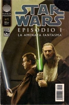 Star Wars: Episodio 1 La Amenaza Fantasma - Editorial Planeta-De Agostini (1) comic book collectible [Barcode 848000215594600001] - Main Image 1