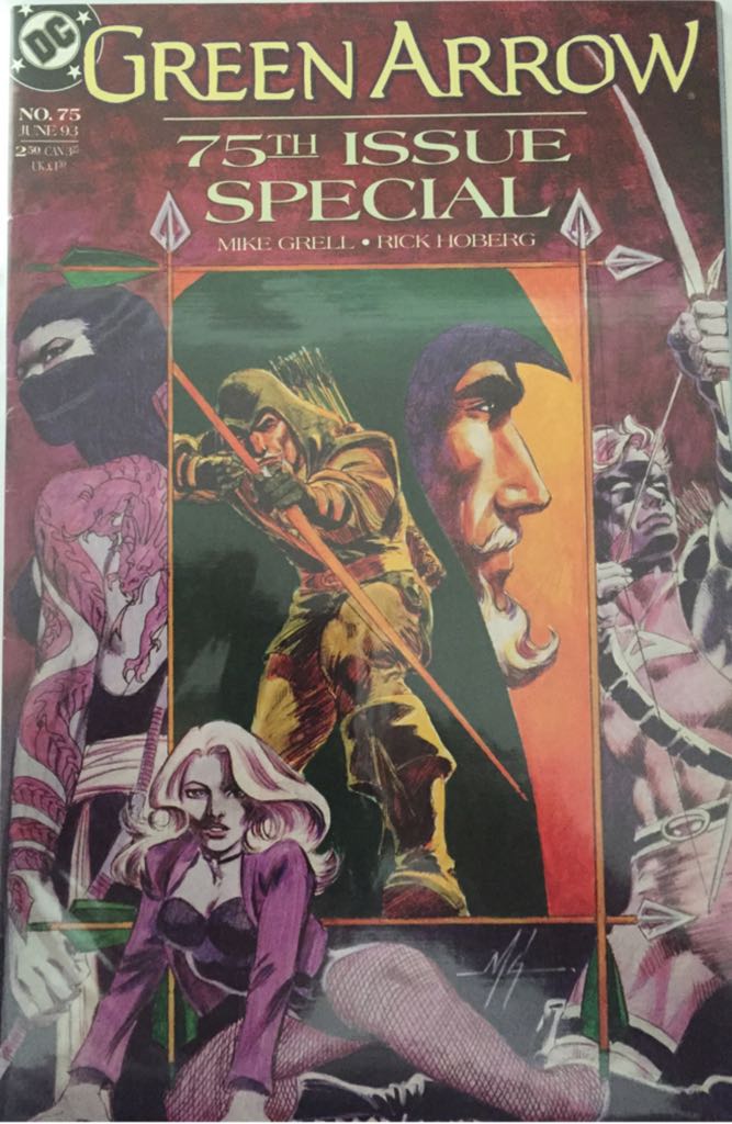 Green Arrow (1988) - DC Comics (75 - Jun 1993) comic book collectible [Barcode 761941295558] - Main Image 1