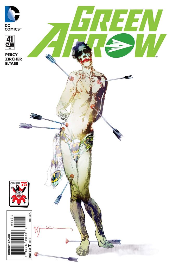 Green Arrow (41) - DC Comics (41 - Aug 2015) comic book collectible [Barcode 76194130648304121] - Main Image 1