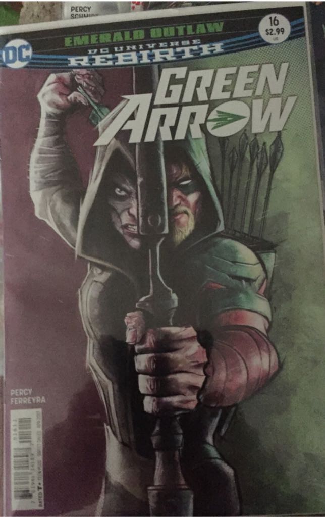 Green Arrow 6 - DC Comics (16 - Apr 2017) comic book collectible [Barcode 761941341897] - Main Image 1