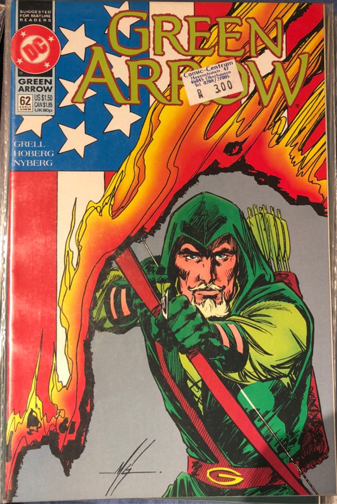 Green Arrow  (63) comic book collectible [Barcode 0761961200255] - Main Image 1