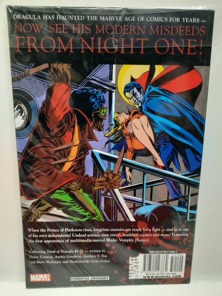 Tomb Of Dracula - Marvel (1) comic book collectible [Barcode 978078514386452499] - Main Image 2