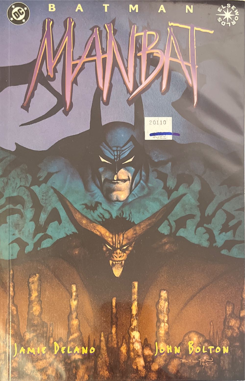 Batman: Manbat  comic book collectible [Barcode 761941205977] - Main Image 2