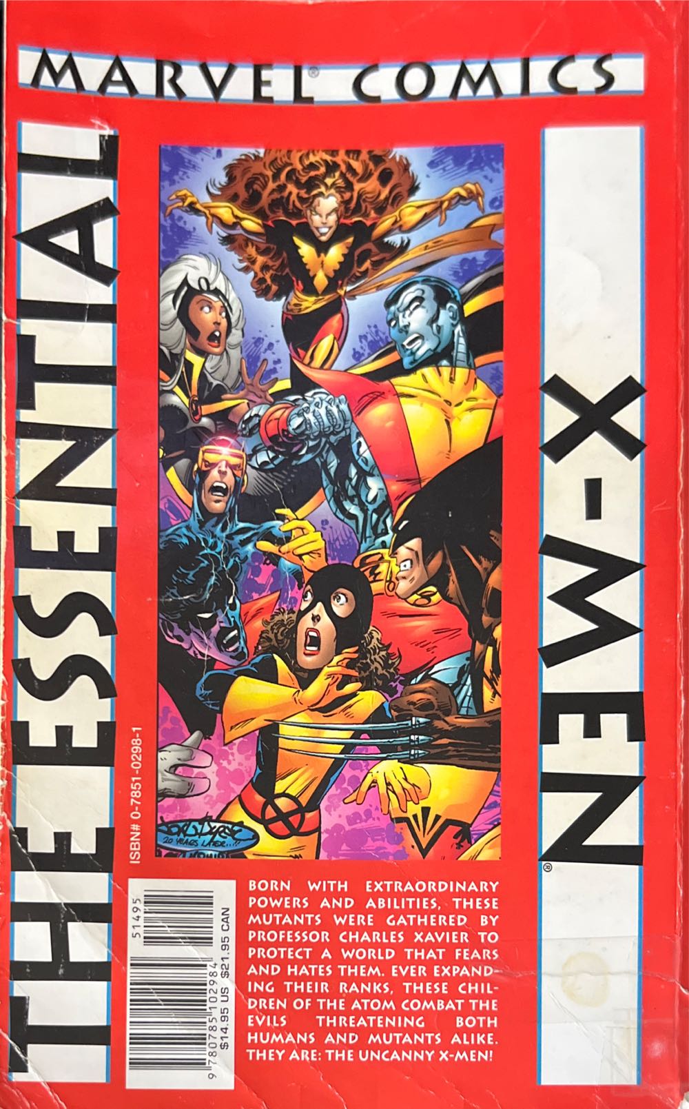 Marvel Essential X-Men: The Essential X-Men - Marvel (2) comic book collectible [Barcode 9780785102984] - Main Image 2