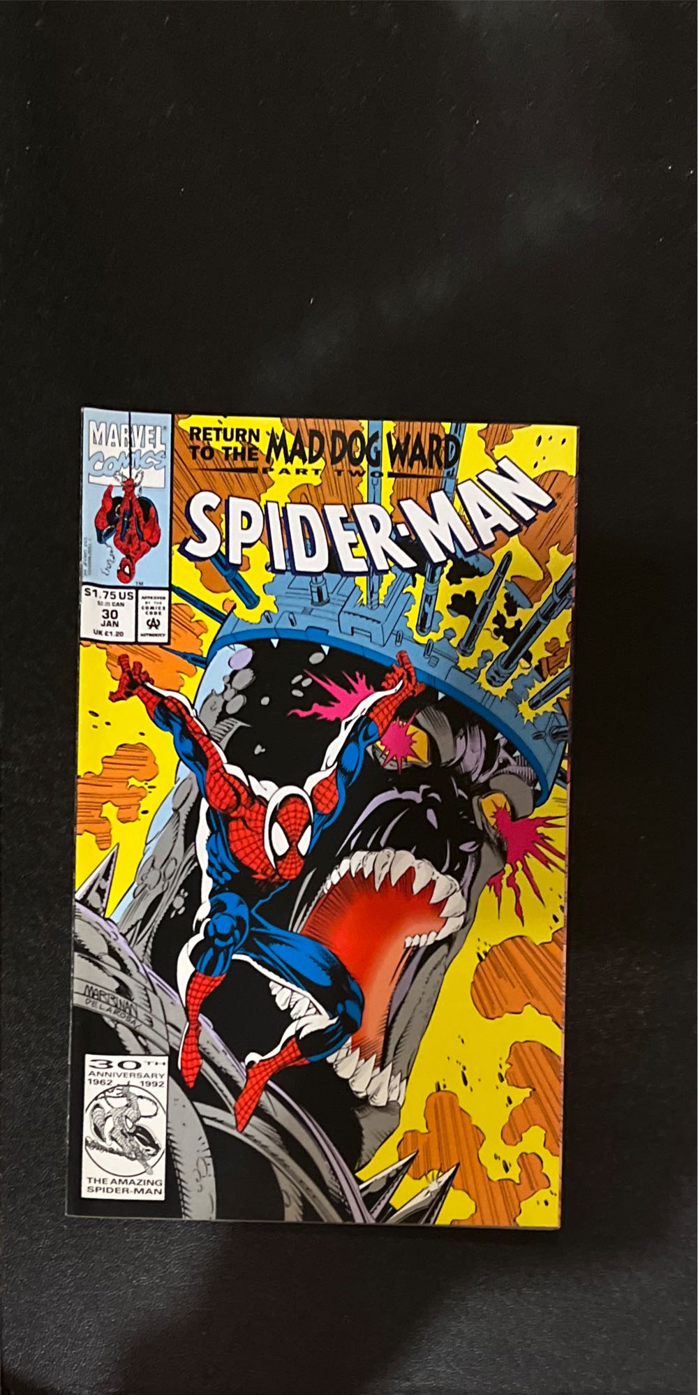 Spiderman - Marvel Comics (30 - Jan 1993) comic book collectible - Main Image 2
