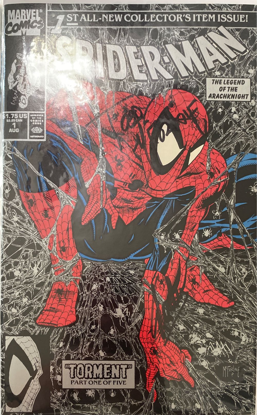 Spiderman - Marvel Comics (1 - 08/1990) comic book collectible - Main Image 2