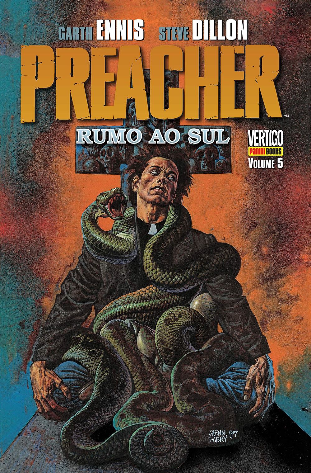 Preacher, Vol. 5: Dixie Fried - DC Vertigo (5) comic book collectible [Barcode 761941213149] - Main Image 2