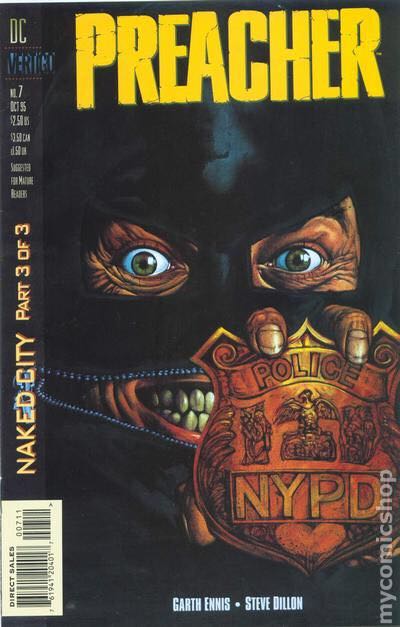 Preacher - Vertigo (DC Comics) (7 - Oct 1995) comic book collectible [Barcode 76194120401700711] - Main Image 1