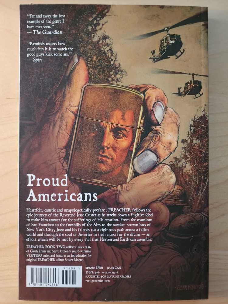 Preacher, Vol. 2 - Vertigo Comics (13-26 - Oct 2013) comic book collectible [Barcode 978140124255851999] - Main Image 2