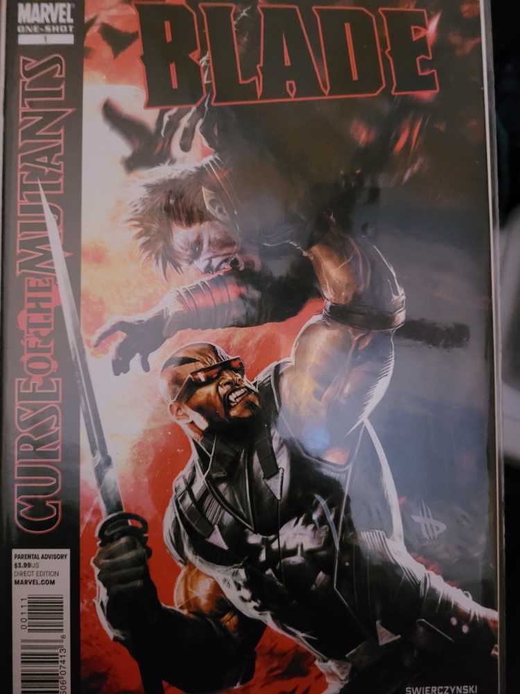 X-Men: Curse Of The Mutants - Blade - Marvel Comics (1 - Oct 2010) comic book collectible [Barcode 75960607413600111] - Main Image 2