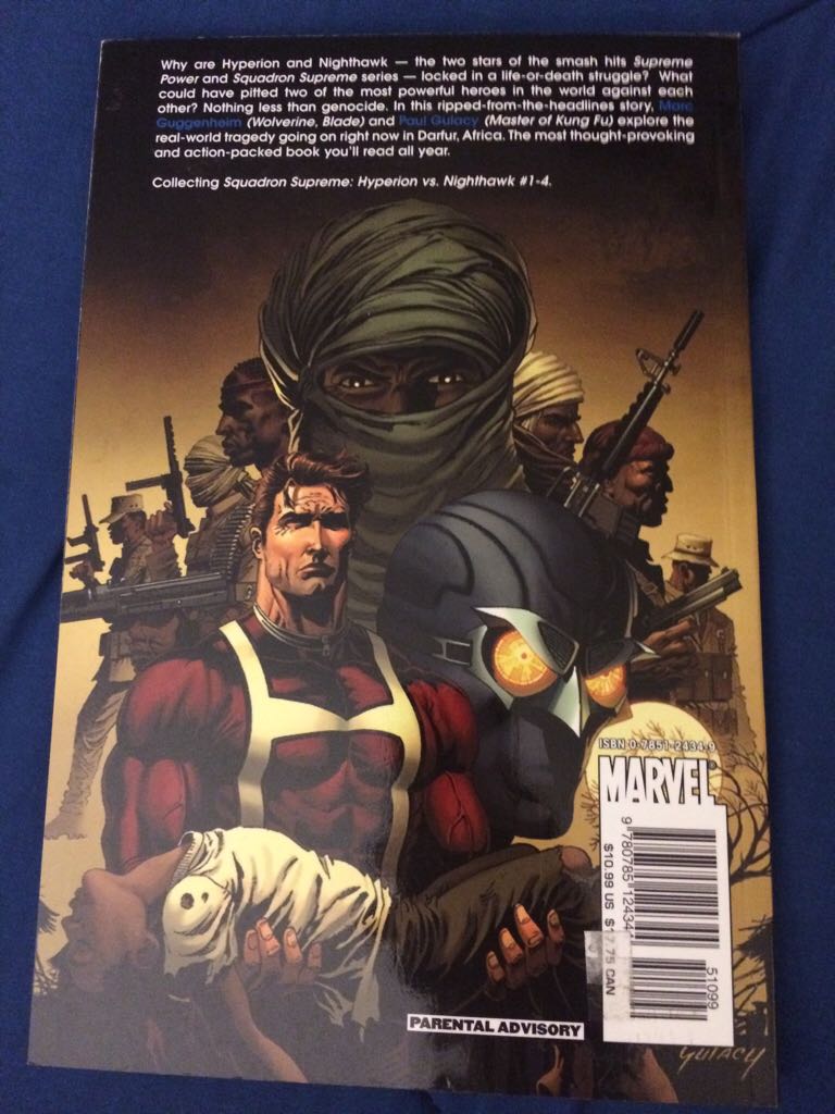 Squadron Supreme: Hyperion Vs. Nighthawk - Marvel (1-4) comic book collectible [Barcode 978078512434451099] - Main Image 2