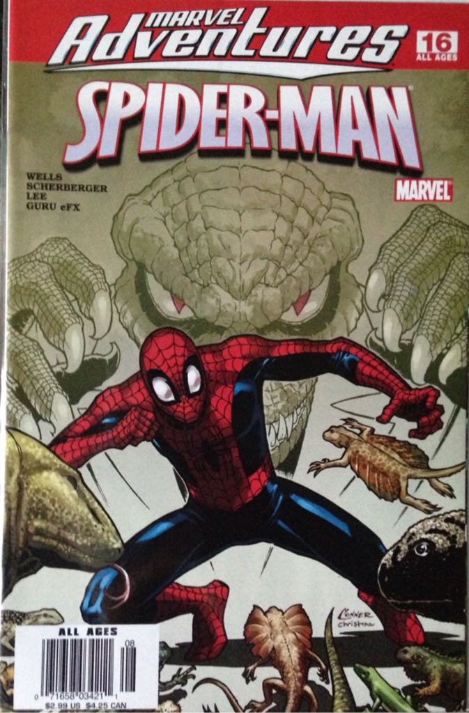 Marvel Adventures: Spider-Man - Marvel (16) comic book collectible [Barcode 07165803421108] - Main Image 1