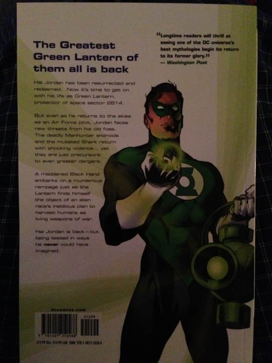 Green Lantern: No Fear - DC comic book collectible [Barcode 9781401210588] - Main Image 2