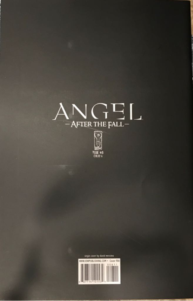Angel: After The Fall  (8) comic book collectible [Barcode 82771410153900811] - Main Image 2