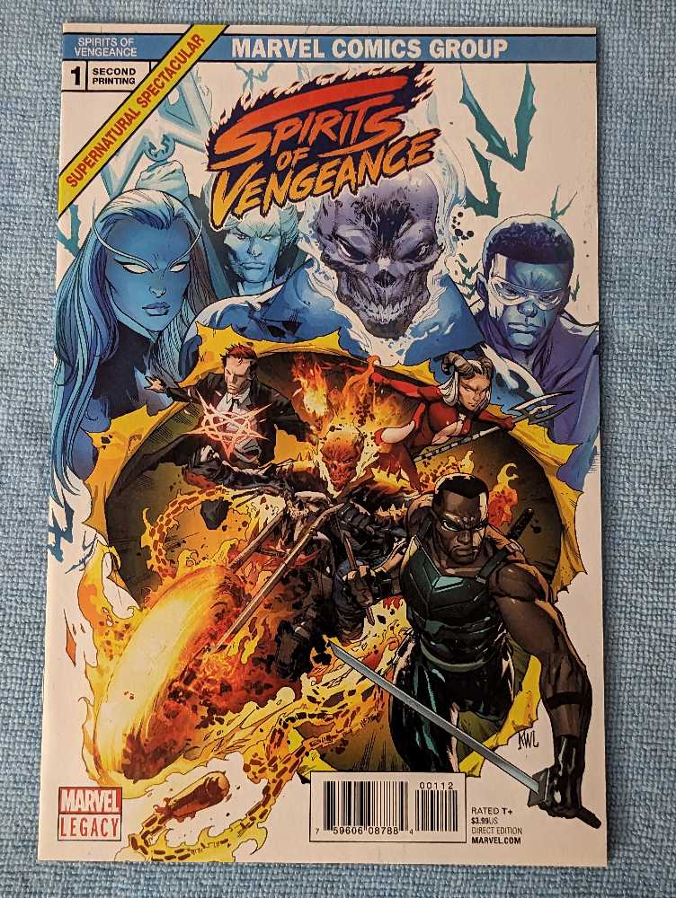 Spirits Of Vengeance - Marvel (1 - Oct 2017) comic book collectible [Barcode 75960608788400151] - Main Image 2