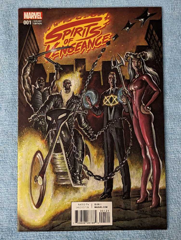Spirits Of Vengeance - Marvel (1 - Oct 2017) comic book collectible [Barcode 75960608788400151] - Main Image 3