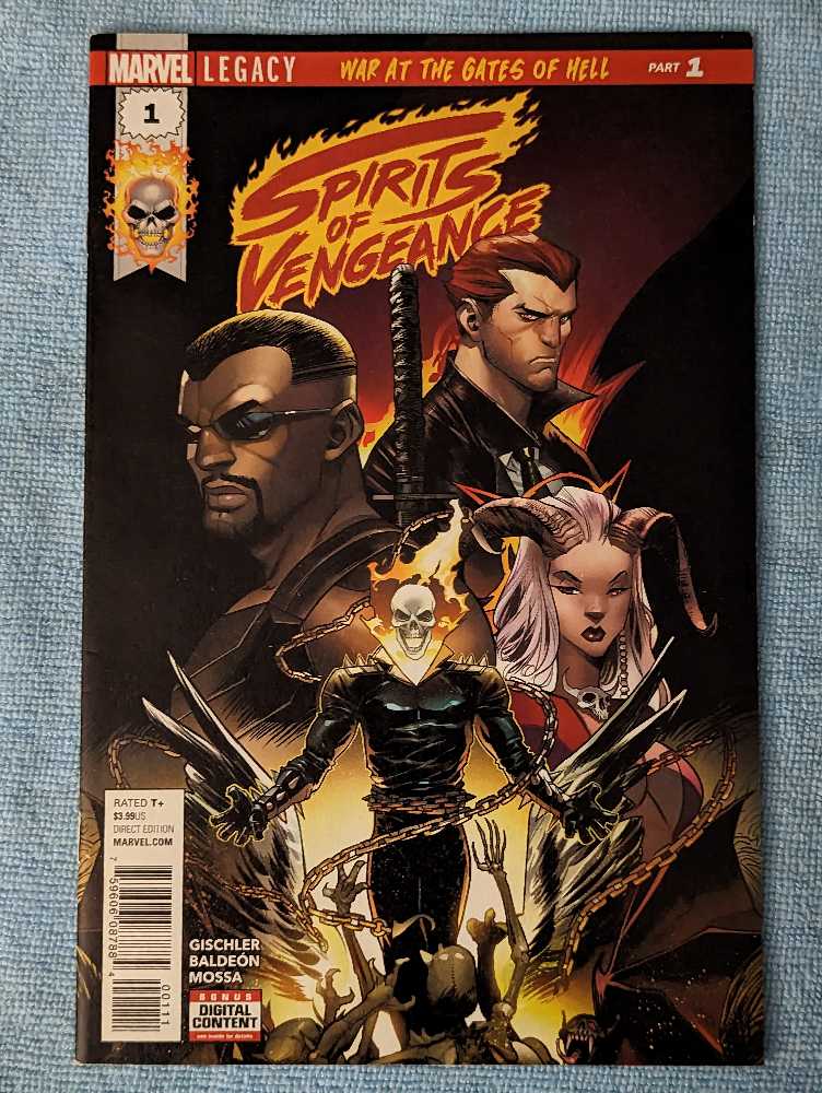Spirits Of Vengeance - Marvel (1 - Oct 2017) comic book collectible [Barcode 75960608788400151] - Main Image 4
