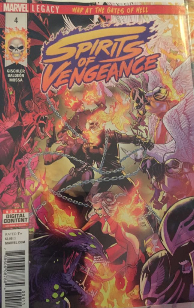 Spirits Of Vengeance - Marvel (4) comic book collectible [Barcode 75960608788470311] - Main Image 1