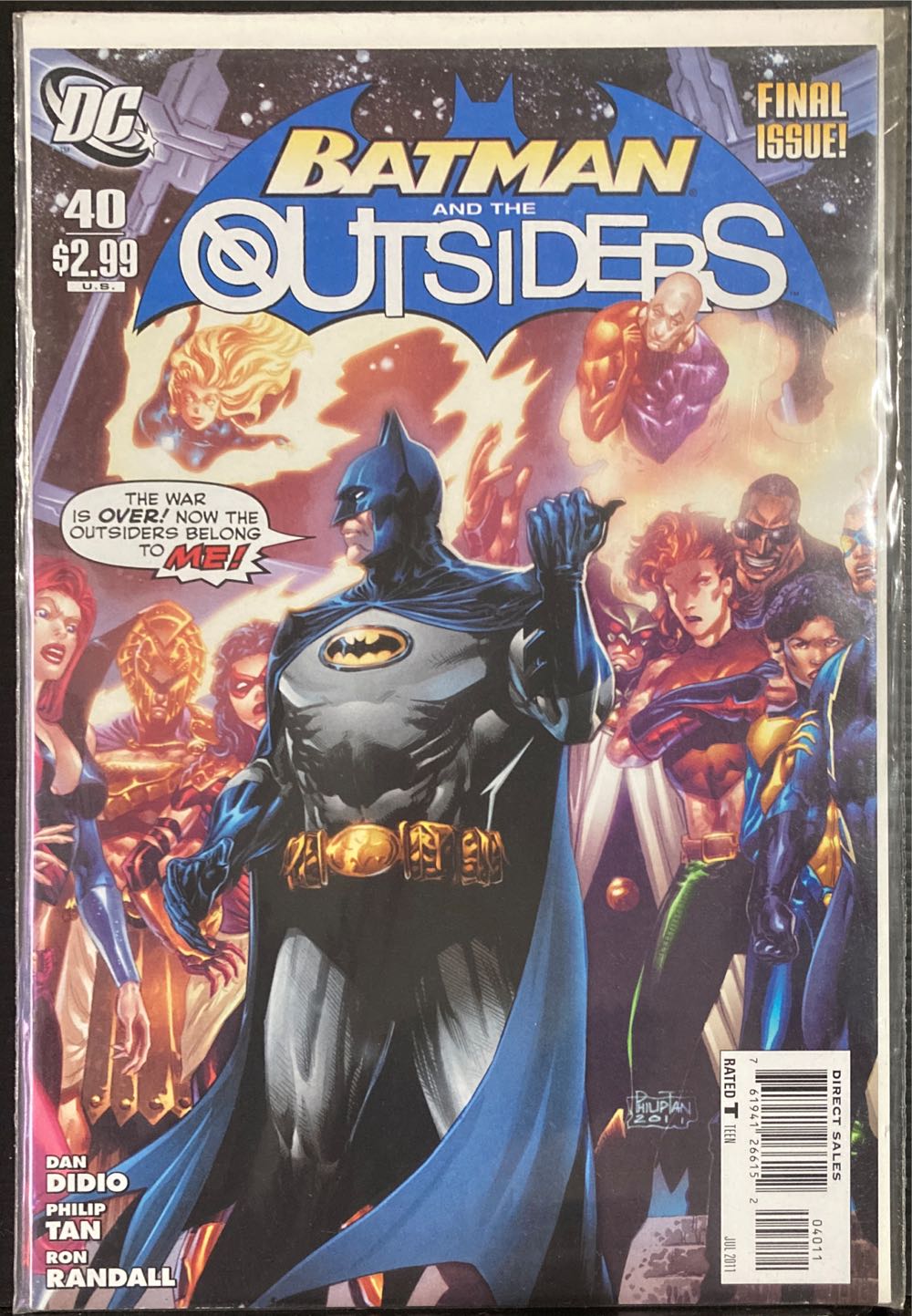 Batman And The Outsiders - DC Comics (40 - 07/2011) comic book collectible [Barcode 761941266152] - Main Image 2