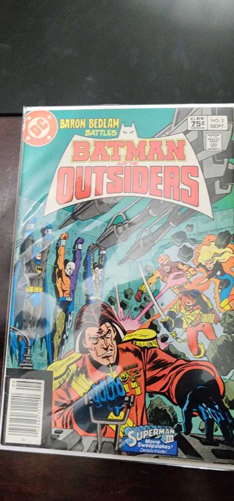 Batman And The Outsiders - DC (2 - Sep 1983) comic book collectible [Barcode 070989311220] - Main Image 3