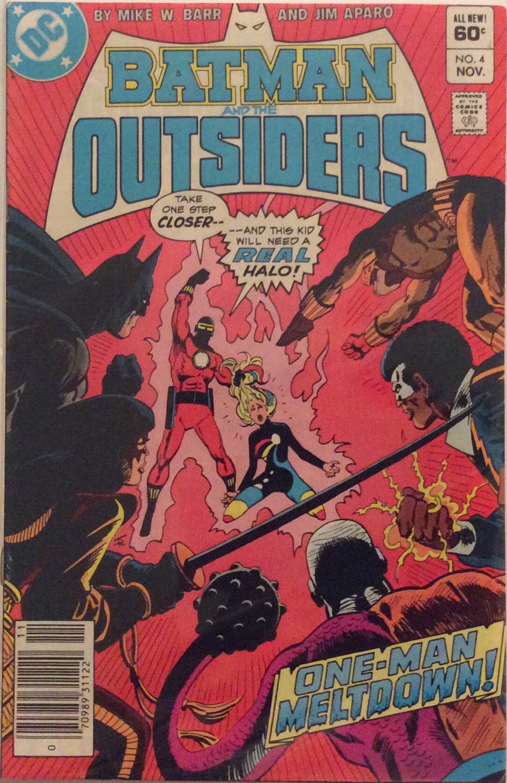 Batman And The Outsiders - DC Comics (4 - 11/1983) comic book collectible [Barcode 070989311220] - Main Image 2