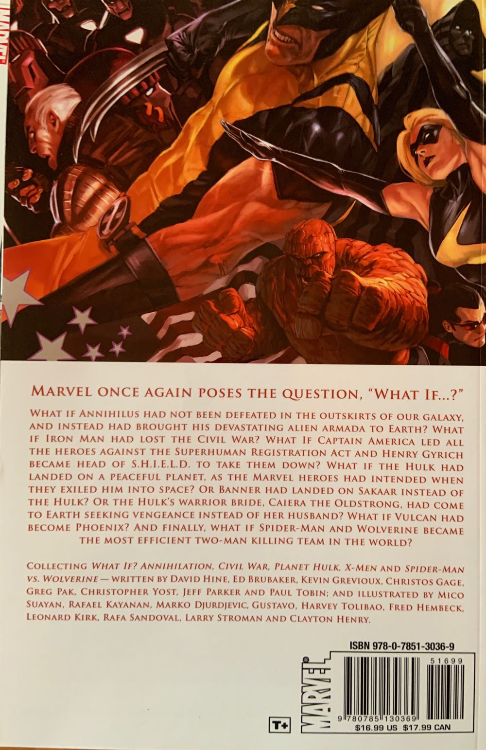 Civil War TPB: What If? - Marvel Comics (1 - Apr 2008) comic book collectible [Barcode 978078513036951699] - Main Image 2