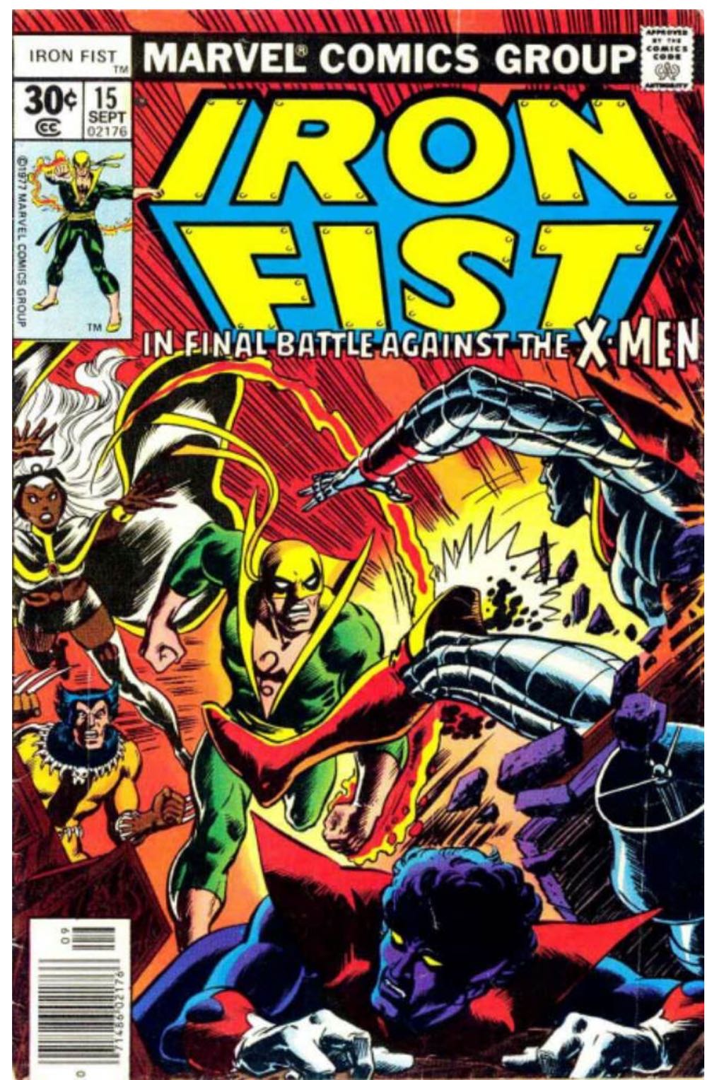 Iron Fist - Marvel Comics Group (15 - Sep 1977) comic book collectible [Barcode 5772600060696] - Main Image 2