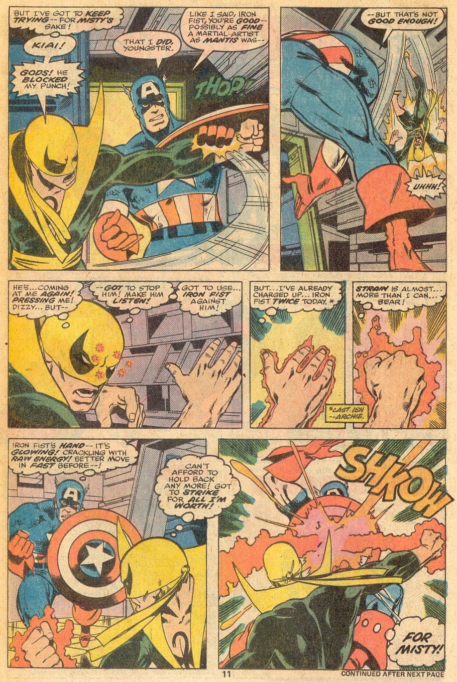 Iron Fist - Marvel Comics Group (12 - Apr 1977) comic book collectible [Barcode 071486021766] - Main Image 4