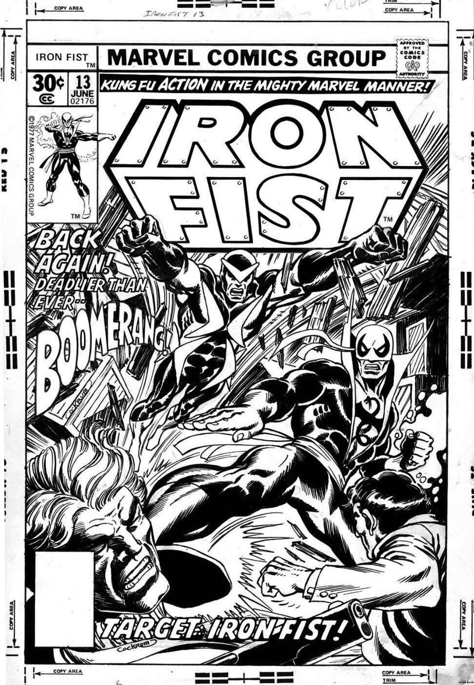 Iron Fist - Marvel Comics Group (13 - Jun 1977) comic book collectible - Main Image 4
