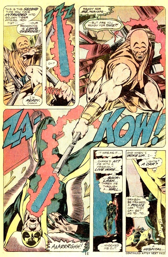 Iron Fist - Marvel Comics Group (9 - Nov 1976) comic book collectible - Main Image 3