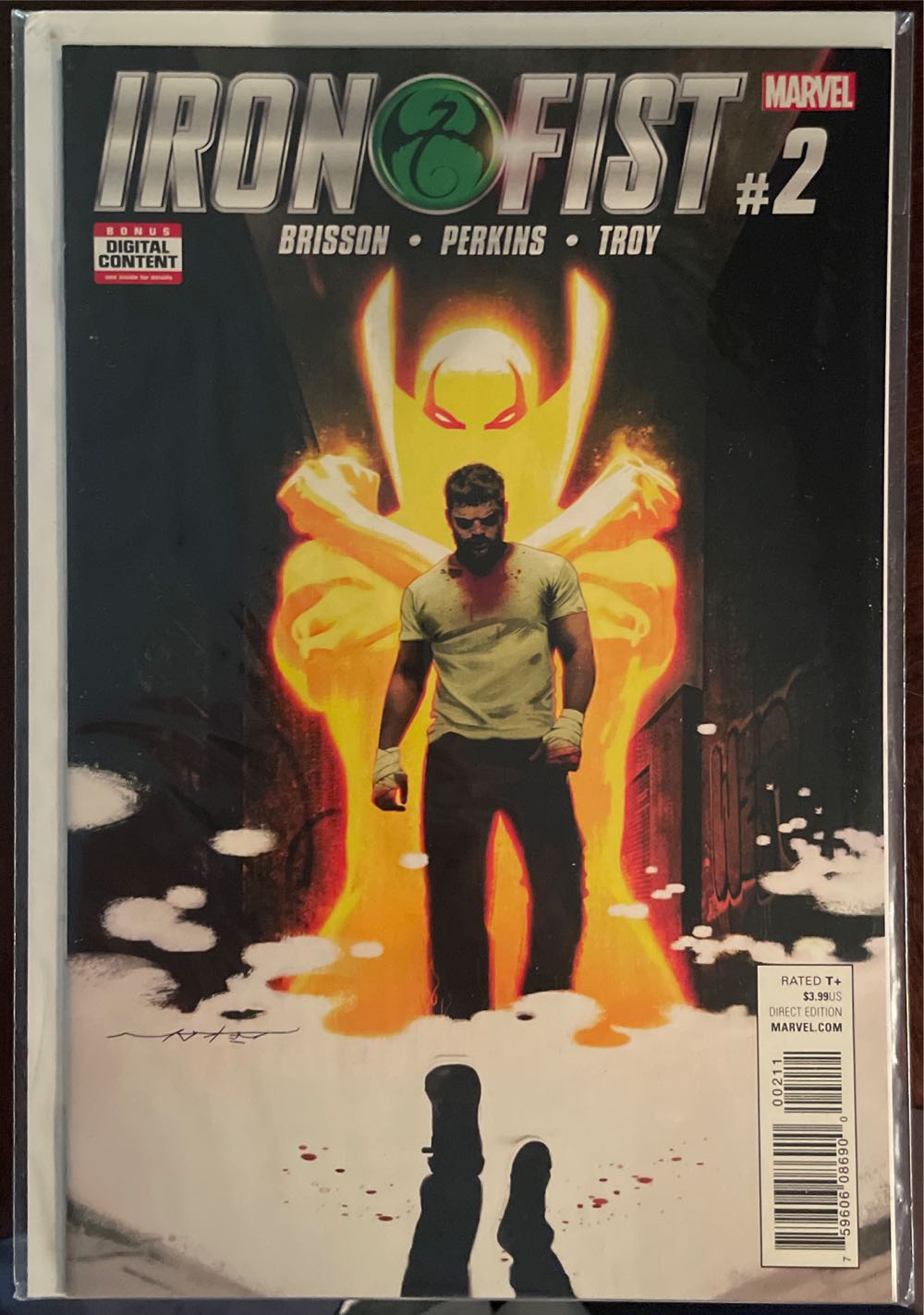 Iron Fist Vol 5 - Marvel Comics (2 - Jun 2017) comic book collectible [Barcode 75960608690000211] - Main Image 3