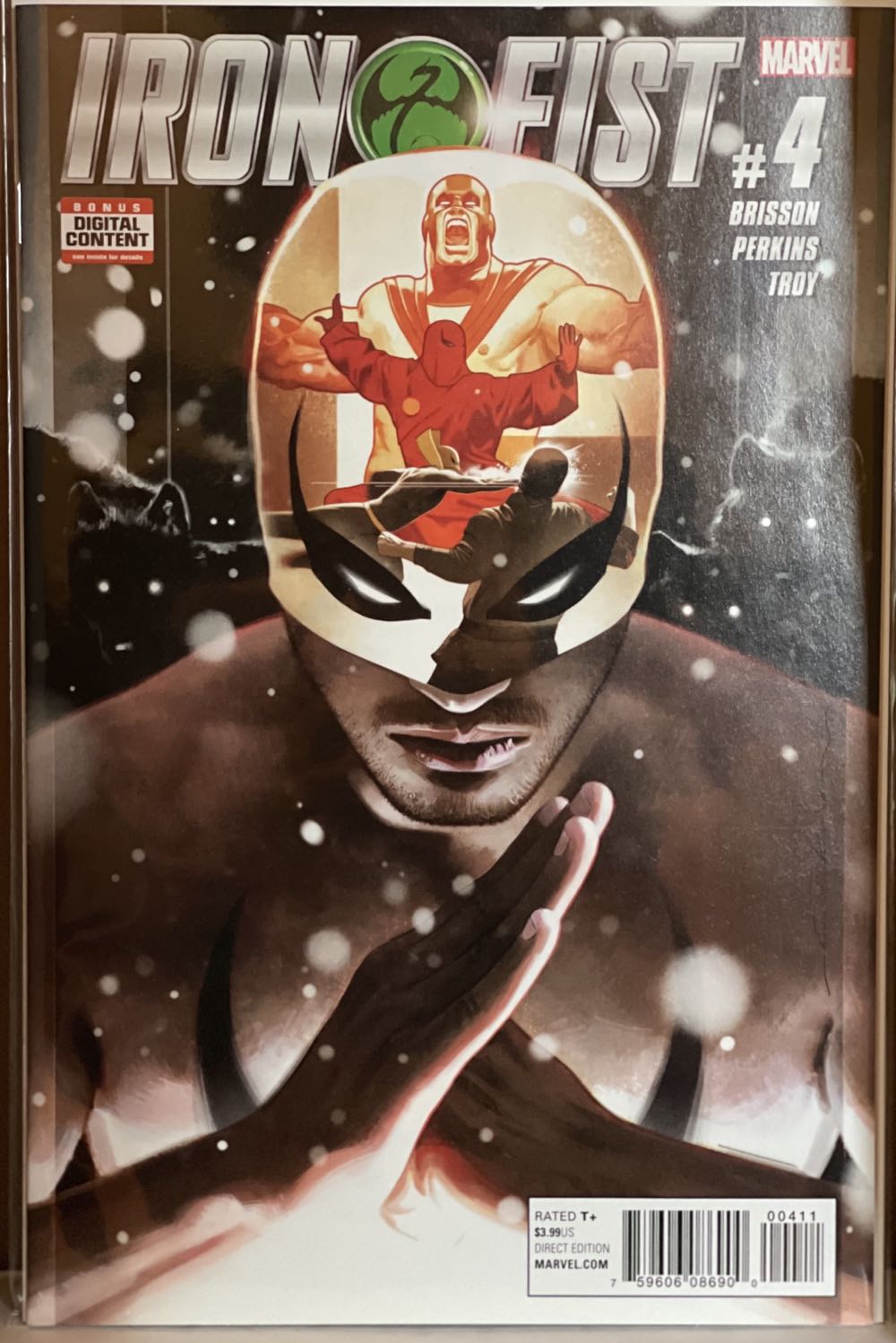 Iron Fist Vol 2 - Marvel Comics (4 - Aug 2017) comic book collectible [Barcode 75960608690000411] - Main Image 2