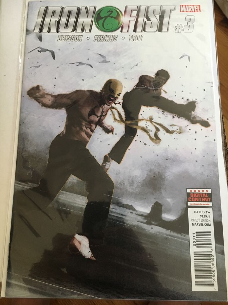 Iron Fist (2017) - Marvel Comics (3 - Jul 2017) comic book collectible [Barcode 759606086900] - Main Image 1