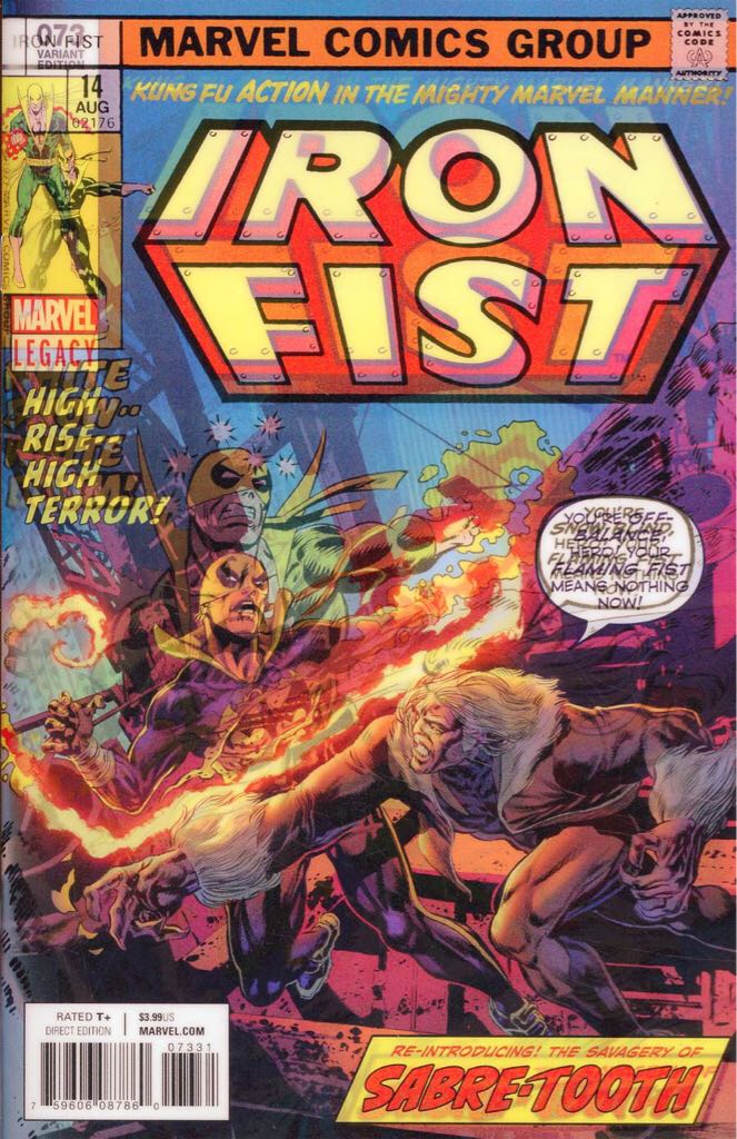 Iron Fist (73) comic book collectible - Main Image 1