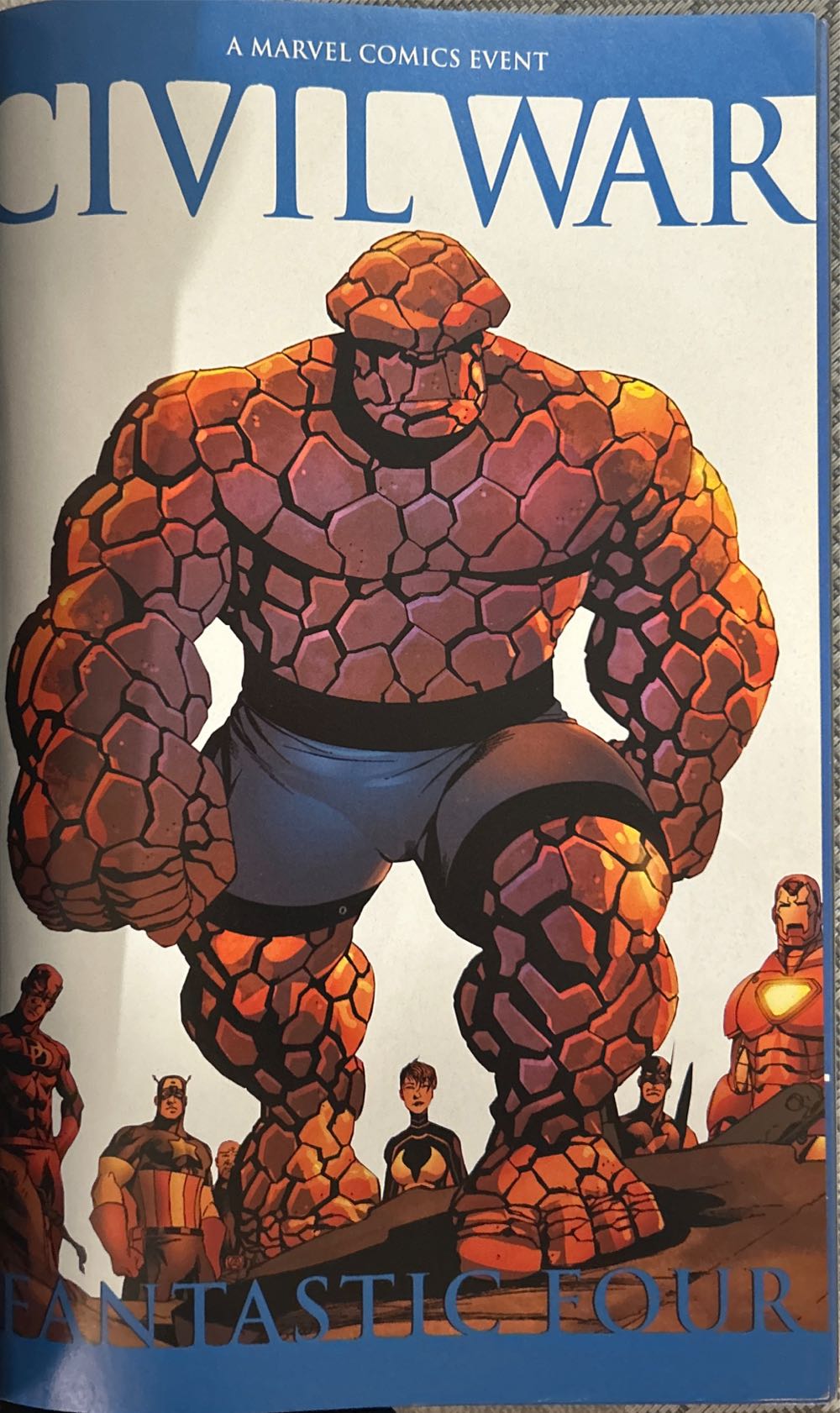Civil War: Fantastic Four - Marvel Events (1 - Apr 2006) comic book collectible [Barcode 978078512227251799] - Main Image 3