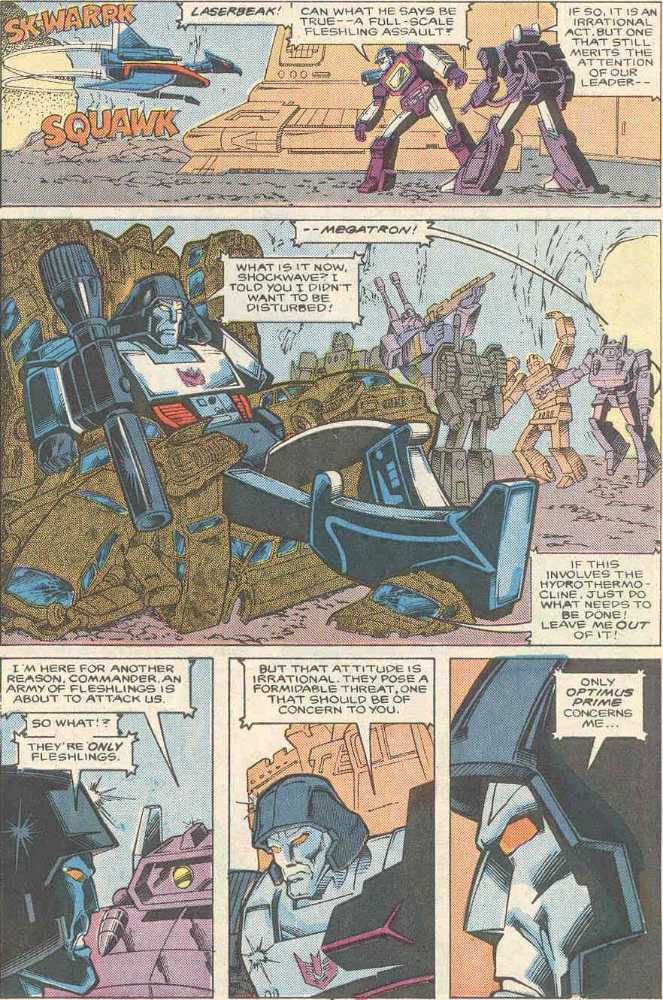 The Transformers - Marvel Comics (25 - Feb 1987) comic book collectible [Barcode 071486023791] - Main Image 4