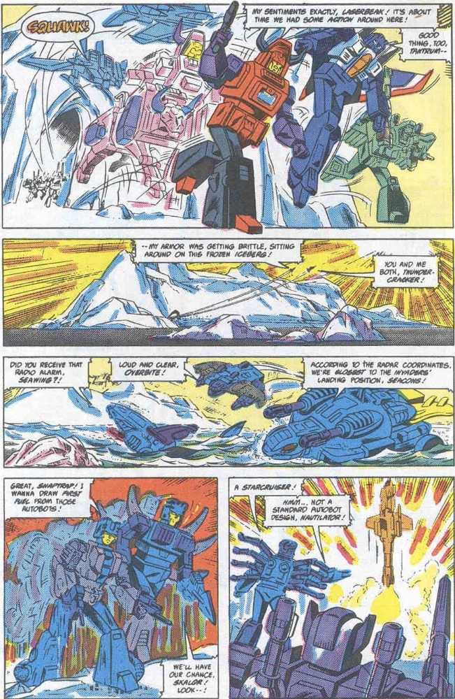 Transformers, The - Marvel Comics (49 - Feb 1989) comic book collectible [Barcode 071486023791] - Main Image 3