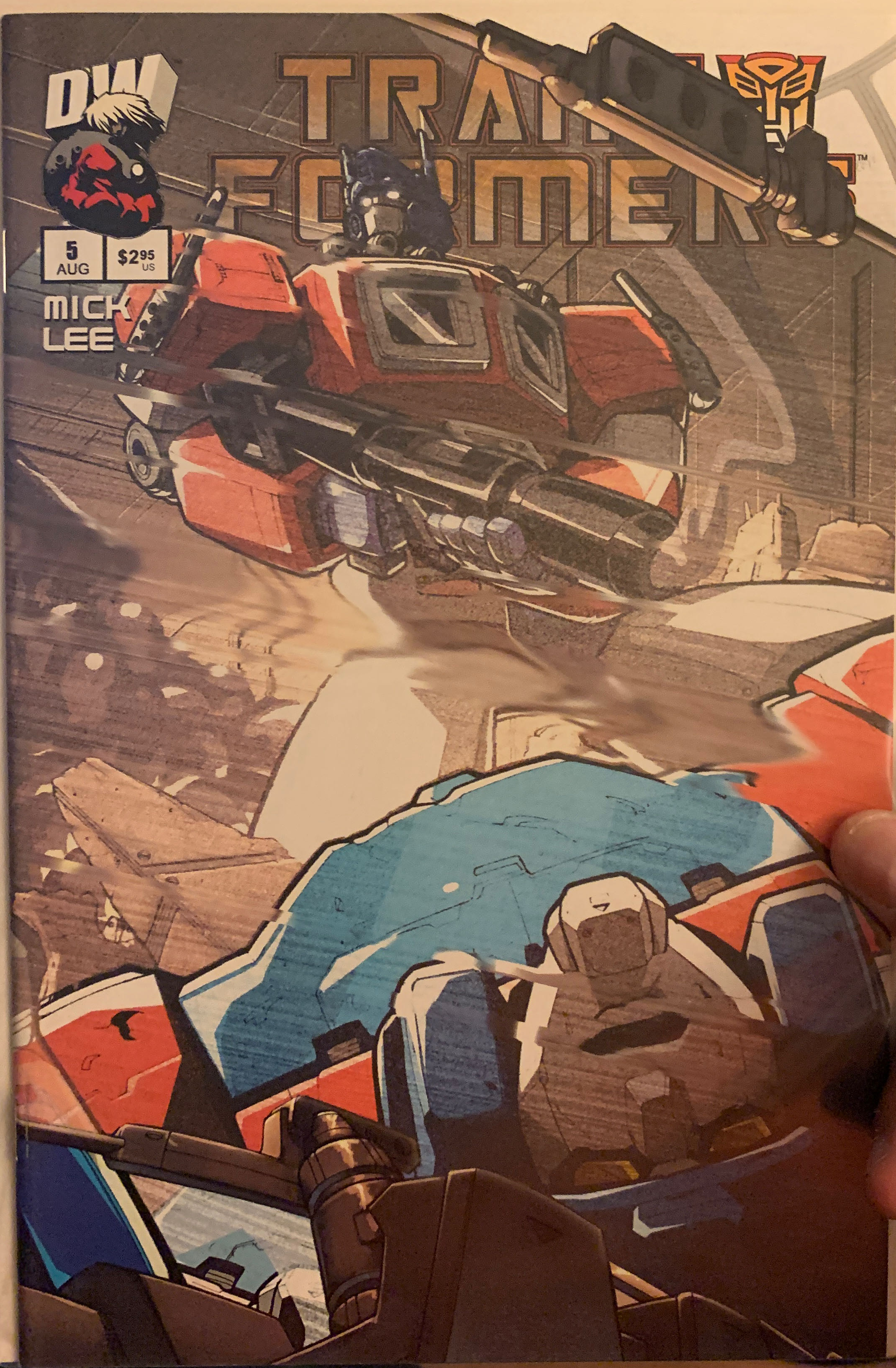 Transformers: Generation 1 (V1) - IDW Publishing (5 - Aug 2002) comic book collectible [Barcode 823365009613] - Main Image 3